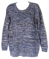 Anthology 96% Cotton/4% Metallic  yarn Jumper Size UK8/10