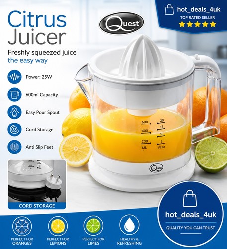 Quest citrus juicer electric - quest,