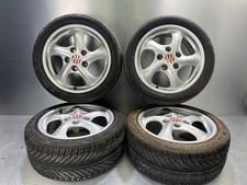 Genuine Porsche 996 986 Front And Rear Alloy Wheels Turbo Twist 2 Used