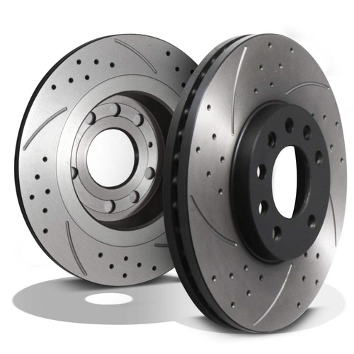 Front drilled grooved 288mm - front,