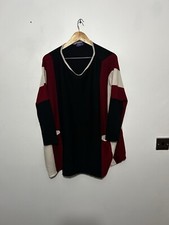 Arletty 100% Merino Wool Relaxed Bat Wing Sweater /Jumper Size, One Size