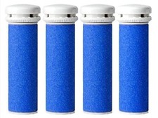 4 x Emjoi Micro Mineral Compatible Pedi Coarse Replacement Rollers 
