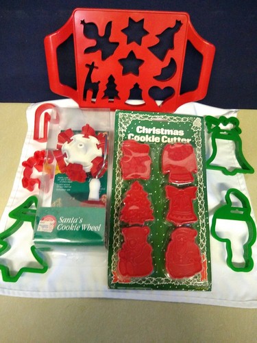 Christmas cookie cutters - cookie, &