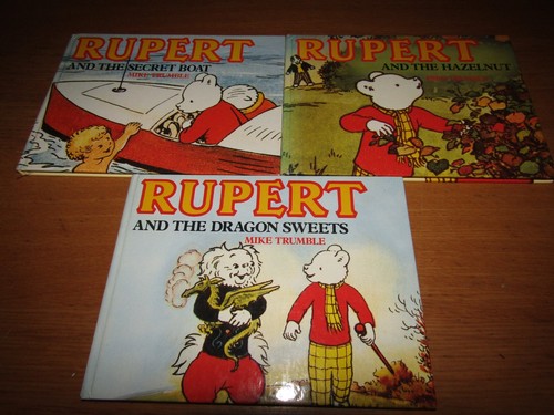 Vintage rupert the bear - the,