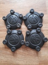 VW caddy centre caps hub caps wheel covers, 4x, genuine