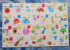 Viga Alphabet Wooden Floor