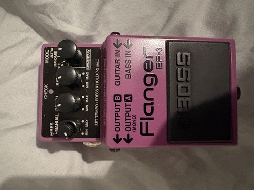 Boss flanger guitar bass - boss,