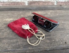 Vintage Opera Glasses Red