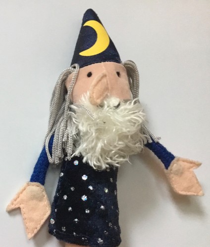 Jellycat wizard finger puppet