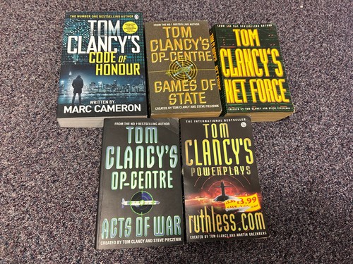 Tom clancy book bundle - 5,