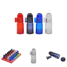 1 Piece Acrylic Nasal Snuff Bottle Bullet Head Snuff Portable Mini Dispenser