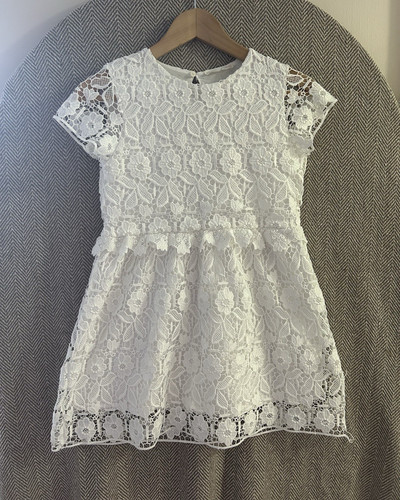 Zara girls white floral - girls,