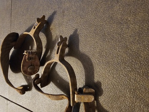 Cowboy spurs very - cowboy, spurs!