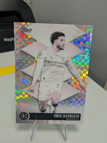 Omar marmoush topps finest - /30,