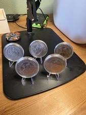  1977 silver jubilee crowns x5