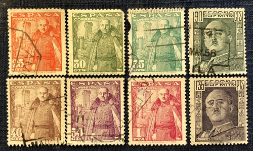 Spanish stamps 1940 - spanish,