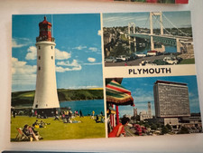 Vintage postcard, Plymouth