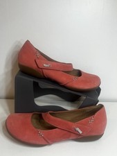 Clarks Felicia Plum Red Nuback
