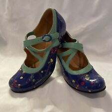 John Fluevog Pearl Hart Blue