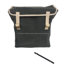 WD MOTORCYCLE CANVAS PANNIER