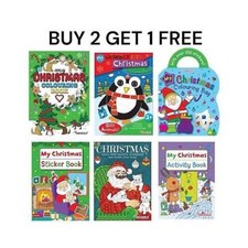 CHRISTMAS COLOURING BOOKS FOR