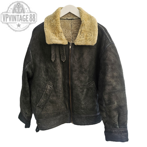 Vintage aviator bomber - b-3,