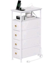 Slim Nightstand w/ Charging