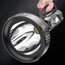 300000LM Outdoor LED Searchlight Hand Lamp Torch LED Work Light USB Spotlight