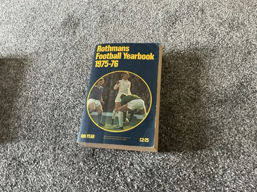 Rothmans football yearbook - rothmans,