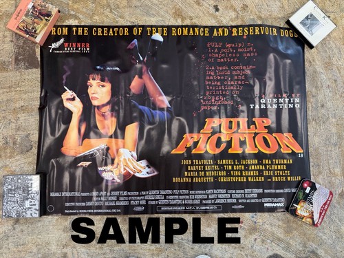 Sealed pulp fiction rare - fiction,