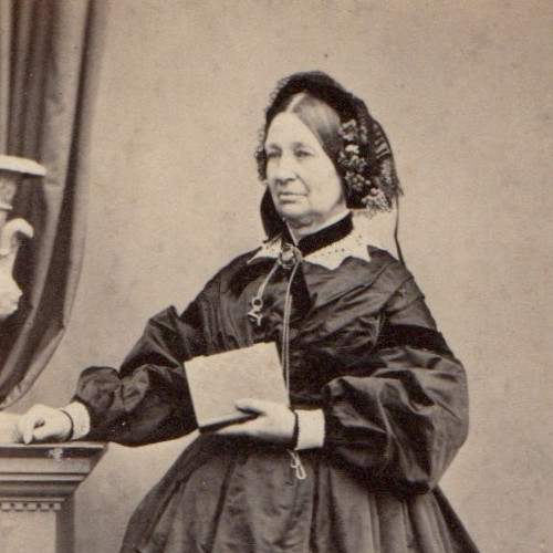Penrith cdv lady crinoline - lady,