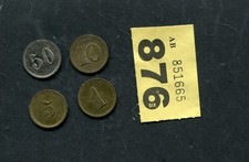 Set of  4  old  German