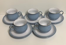 5 x Denby Tea Cups Teacups and