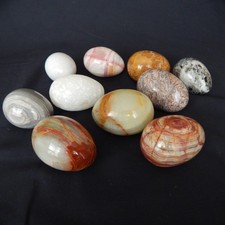10 Polished Decorative Eggs