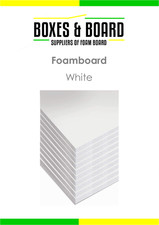 White 5mm foamboard - 10,