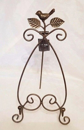 Metal easel display - , stand