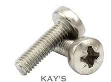 M5 (5mmØ) POZI PAN HEAD MACHINE SCREWS POZI DRIVE BOLTS A2 STAINLESS STEEL,KAY'S
