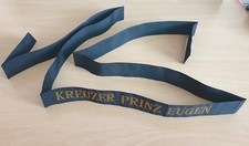 German Kriegsmarine Kreuzer Prinz Eugen Veteran's Tally Band for the Tellermutze