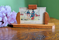 ART DECO WOODEN PHOTO FRAME