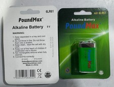 Poundmax 9V Alkaline Battery