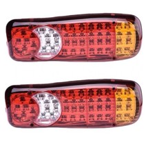 LED REAR TAIL LIGHTS PAIR 12V