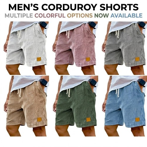 Mens corduroy casual summer - mens,