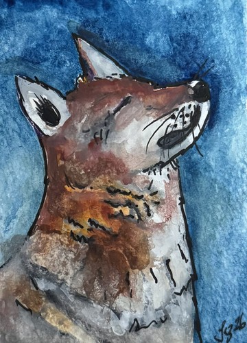 Aceo original watercolour - original, by