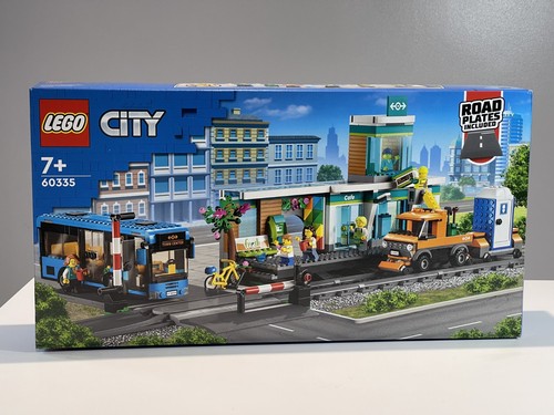 Lego city train station - lego, city: