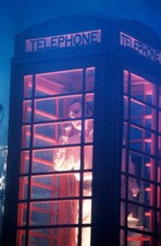 Peter Gabriel performs inside