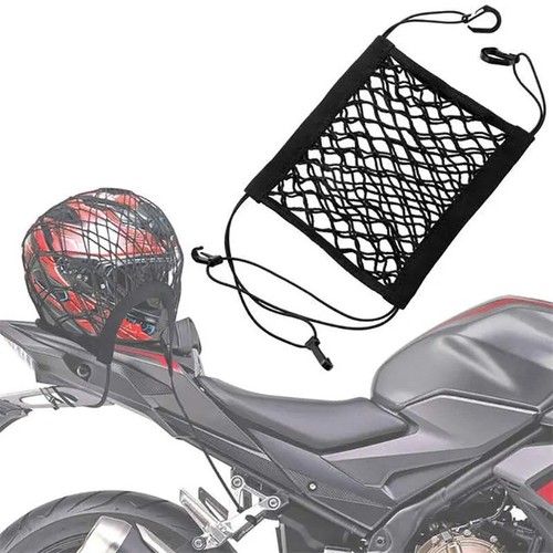 Motorcycle helmet cargo - helmet, net