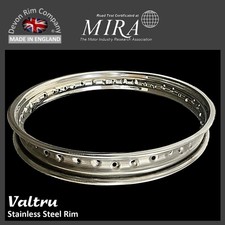 MC290-VT 18" Stainless Wheel Rim Triumph TR7 T140 T150 T160 Disc Rear 37-7018