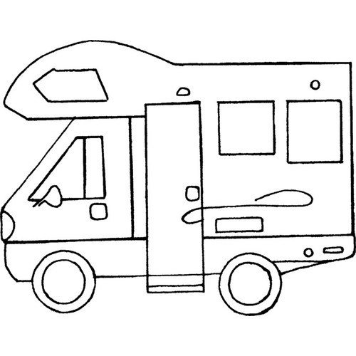 Motorhome vehicle unmounted - 'motorhome,