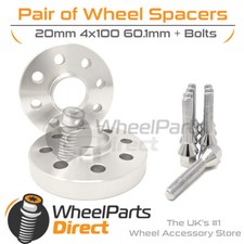 Wheel Spacers (2) & Bolts 20mm