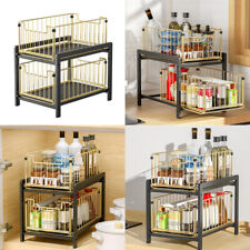 2 Tier Pull Out Basket Under